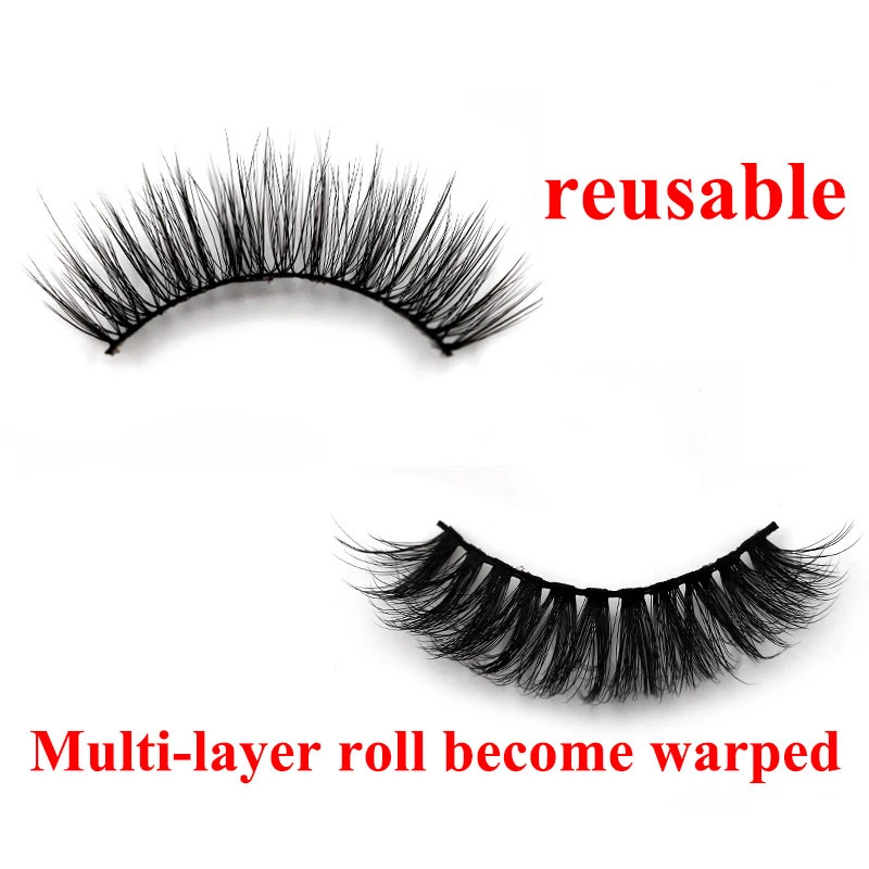 

2121 New Wispies Fluffy 5 Pairs False Eyelashes Faux Mink Full Volume 3D Multilayers Long Thick Eye Lash Extension New