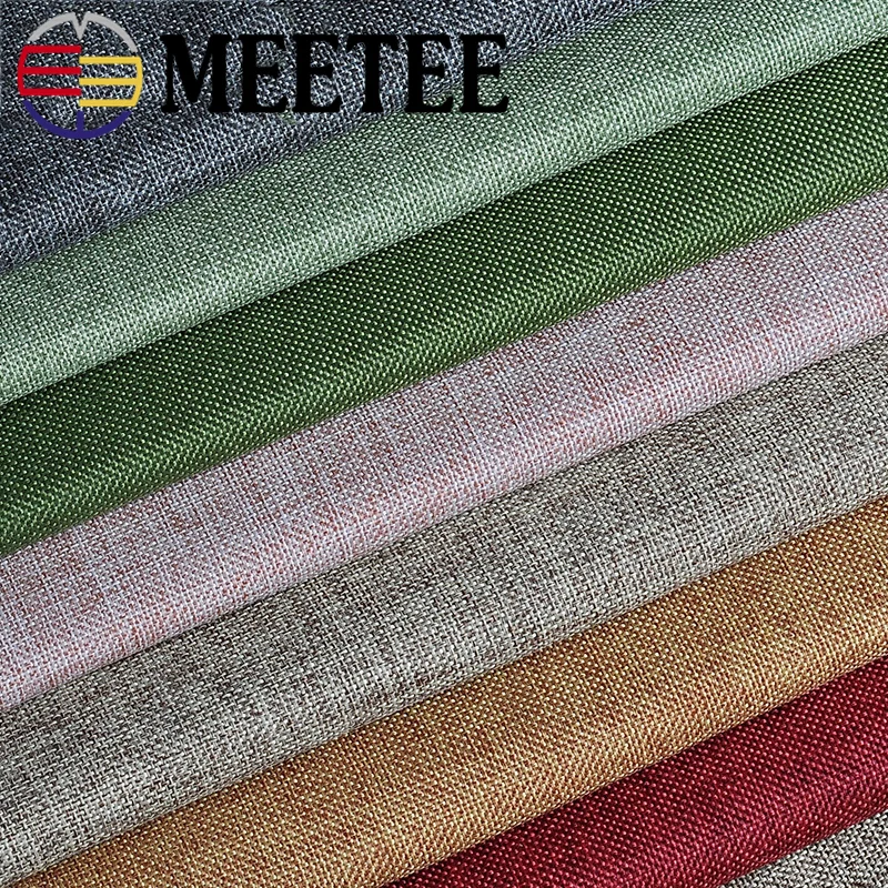 Meetee 50/100x150 см, ткань из хлопка и льна, сделай сам, лоскутное шитье, для дивана, занавесок, скатерти, сумки для дома, свадебного стола, вечерние ткани