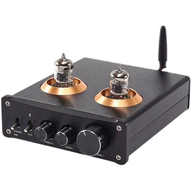 Трубчатый цифровой усилитель мощности KGYUSS D80 6J1 TPA3221 2 1 PCM5102 ( QCC3034 Bluetooth 5 0) - купить