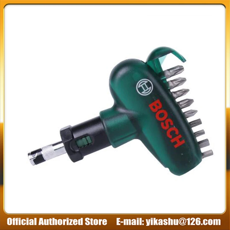 BOSCH электроинструменты 10 шт. трещотка Отвертка Набор бит Бесплатная