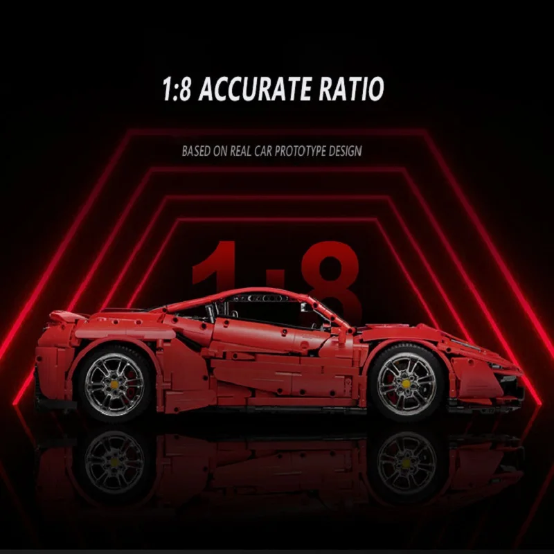 

CaDA 3187Pcs Remote Control Racing Car Building Blocks For Drift Technic RC Cars Bricks Mega Construx Toys For Children Boys