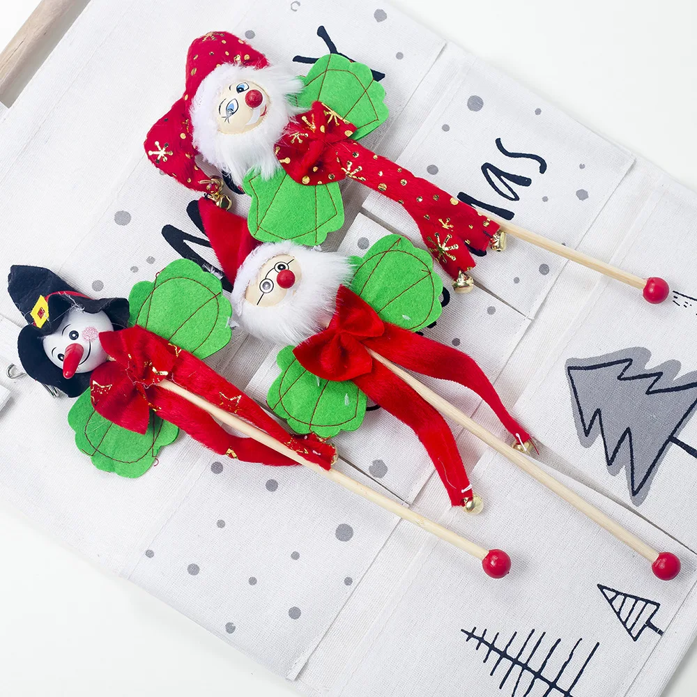 Деревянное Рождественское украшение подвесные детские игрушки нетканые