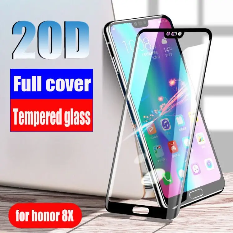 20D пленка из закаленного стекла для Huawei Honor 10 9 Lite 7A Защитная 8X 7C 20 Pro Полное