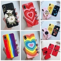 Case For Huawei 2019 Y5P DRA-LX9 Case Soft Matte Silicon Cute Love Heart Back Cover For Huawei 2019 AMN-LX9 Phone Case