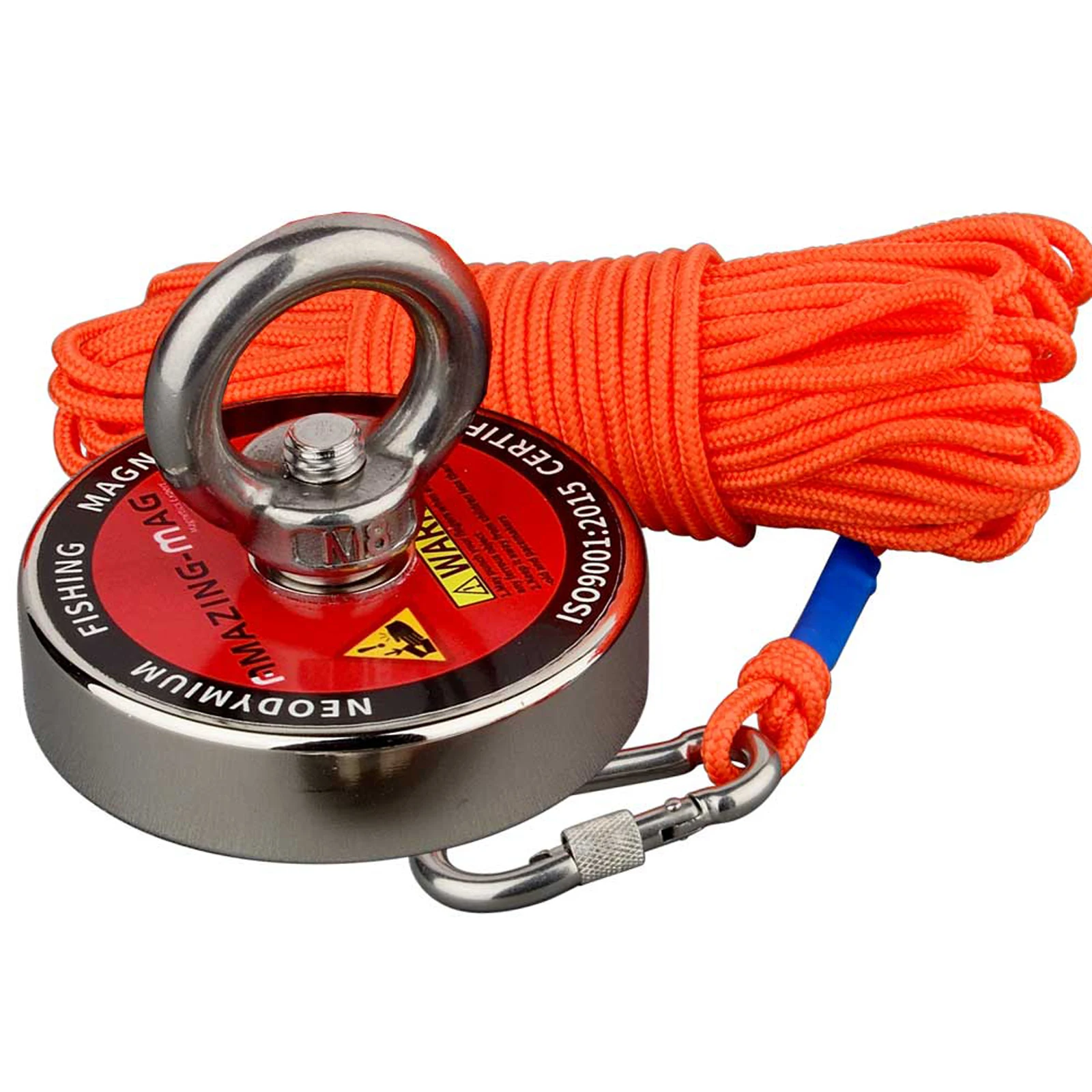 Супермощный неодимовый магнит для рыбалки AMAZING-MAG 24C60L20m5mmROP