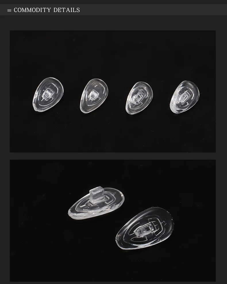 Мягкая накладка на нос деталь для очков с внутренним винтом CY034 500 шт. | Аксессуары