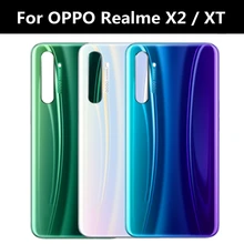 For OPPO Realme X2 Back Battery Cover XT Housing Door Glass Case Replacement For realme X2 XT Battery Cover
