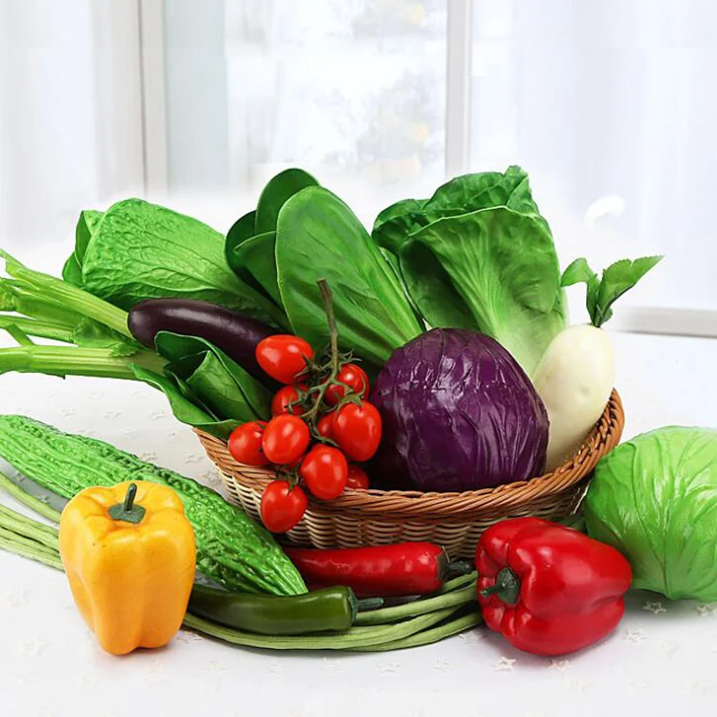 Имитация растений и фруктов модель из пены реквизит для фотосъемки витрина окон