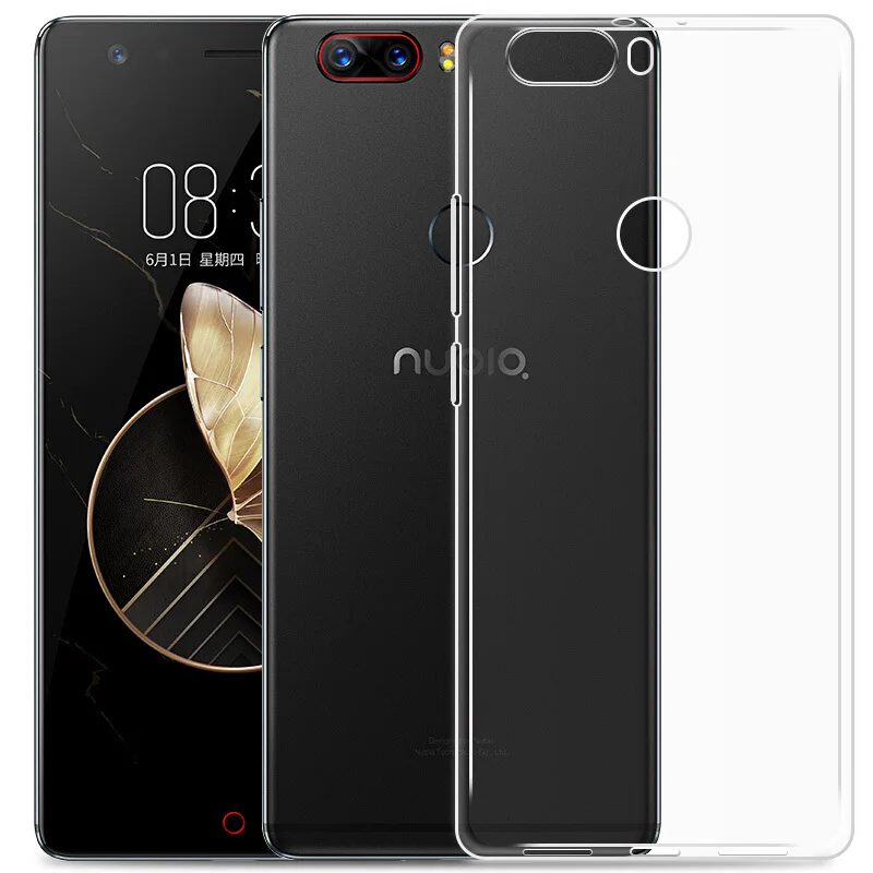 Soft TPU Silicon Cover Phone Case protector case For ZTE Nubia Z11 Z17 Lite Z18 mini S Max M2 Axon 9 Pro 7 V18 Red Magic |