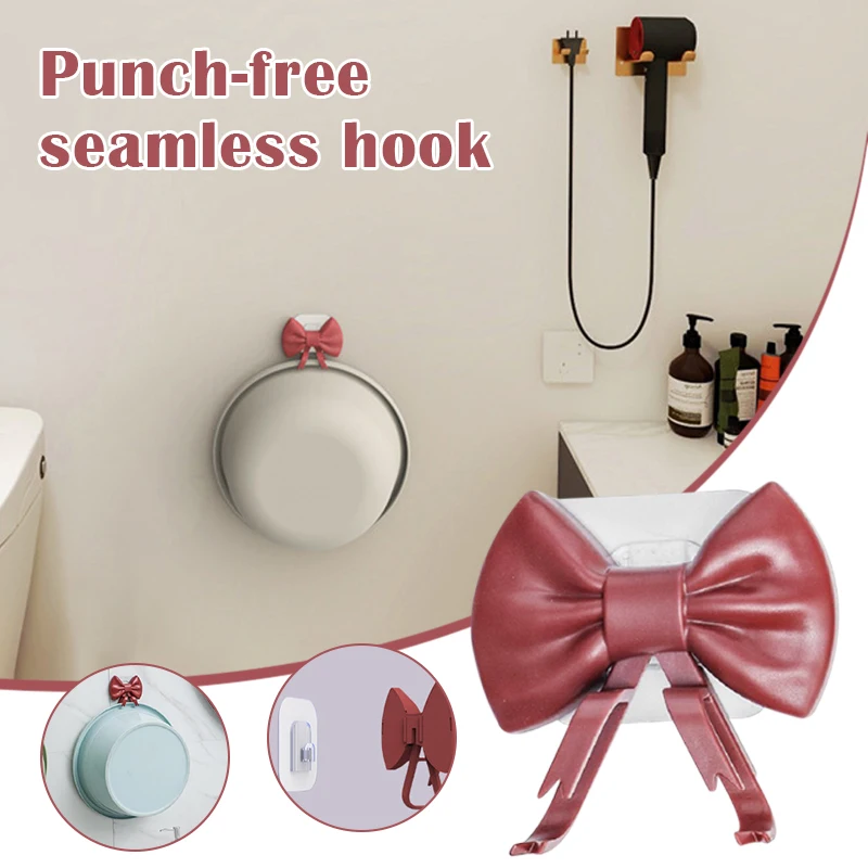 

Butterfly Wall Door Clothing Hook Storage Racks Self Adhesive Hanger Sticky Holder Creative Decor I88