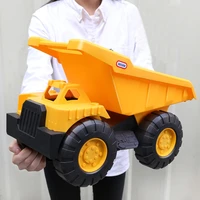 big durable beach toys cars engineering vehicles truck excavator bulldozer dumpers model classic play house toys kids boy gifts