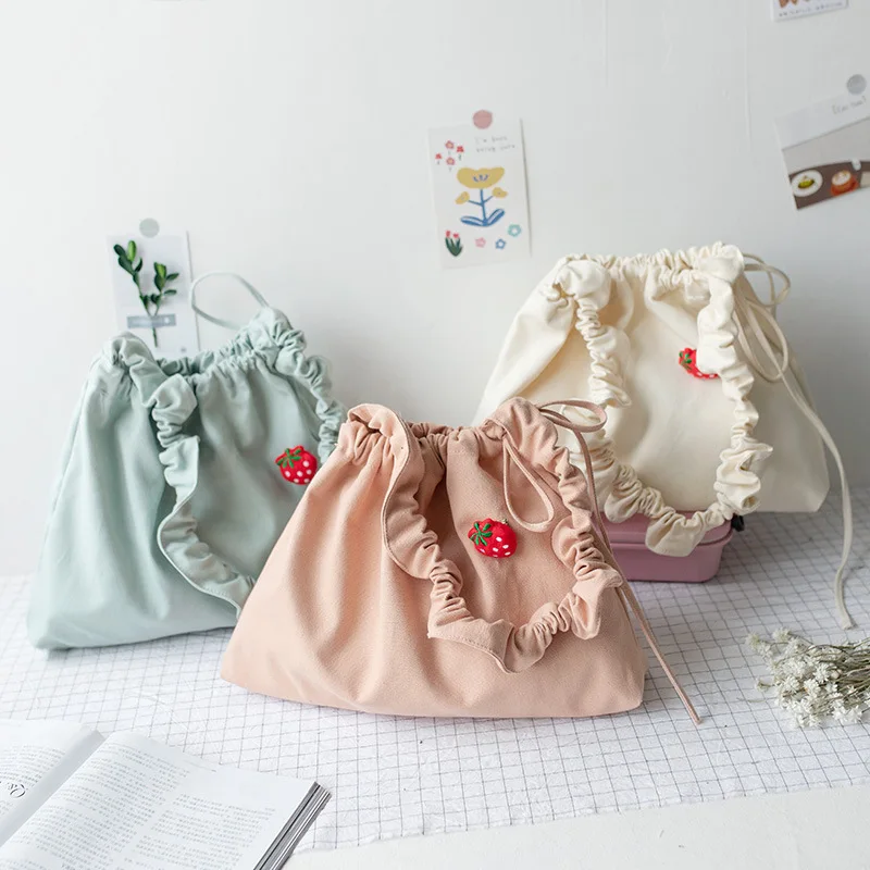 

New canvas one-shoulder cross-body bag for girls