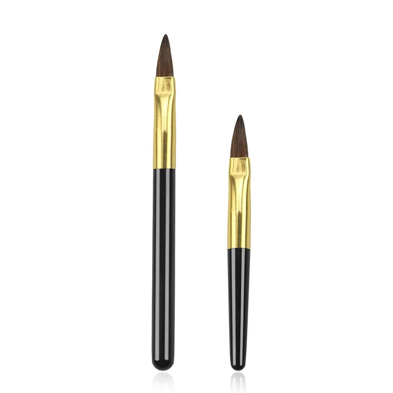 Мини дорожная Щетка для губ черные кисти макияжа 5 7 см микрокисти аппликатор