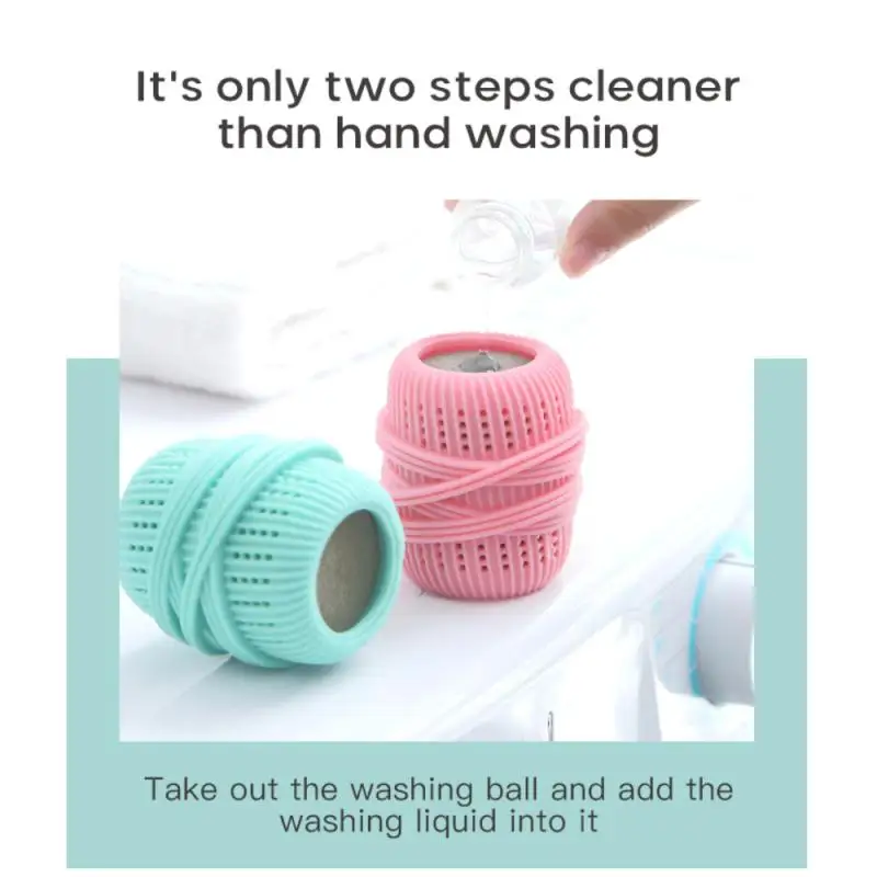 

Household Laundry Ball Magic Decontamination Ball Washing Machine Anti-winding Cleaning Ball To Prevent Clothes From Knotting