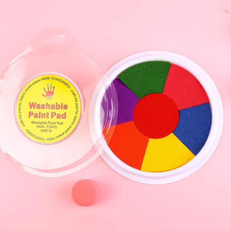 Картина для пальцев ручная работа создание открыток большие круглые пластины