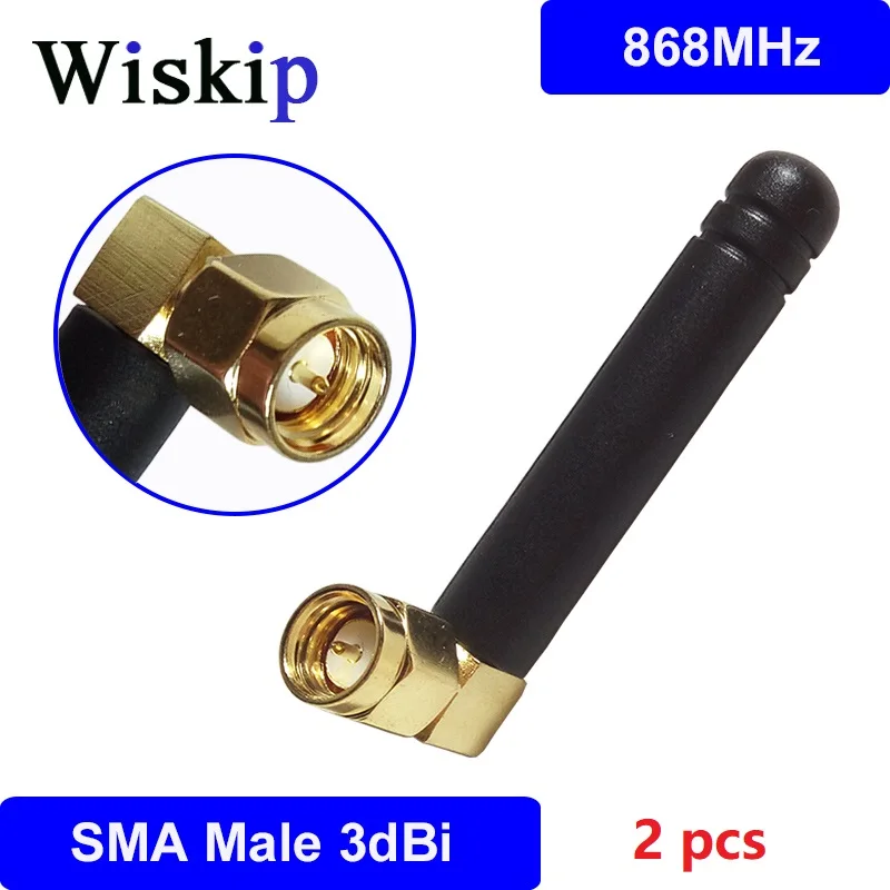 Антенна 868 МГц 915 3dbi SMA Штекерный разъем GSM м антенна наружный Ретранслятор Сигнала