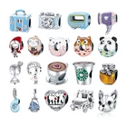 Шарм-подвеска из серебра 925 пробы для браслета