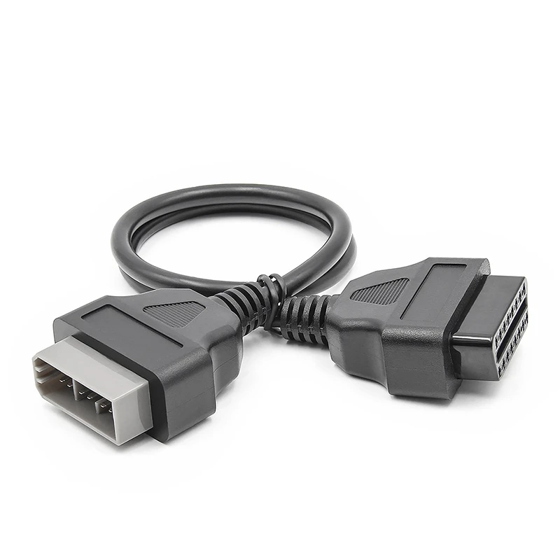 

Кабель-переходник для диагностики автомобиля для Nissan 14Pin Male к OBD2 OBDII 16Pin Female
