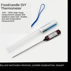 Бытовой кухонный пищевой термометр, жидкий термометр для измерения температуры масла, электронный термометр для выпечки сделай сам, товары для изготовления свечей