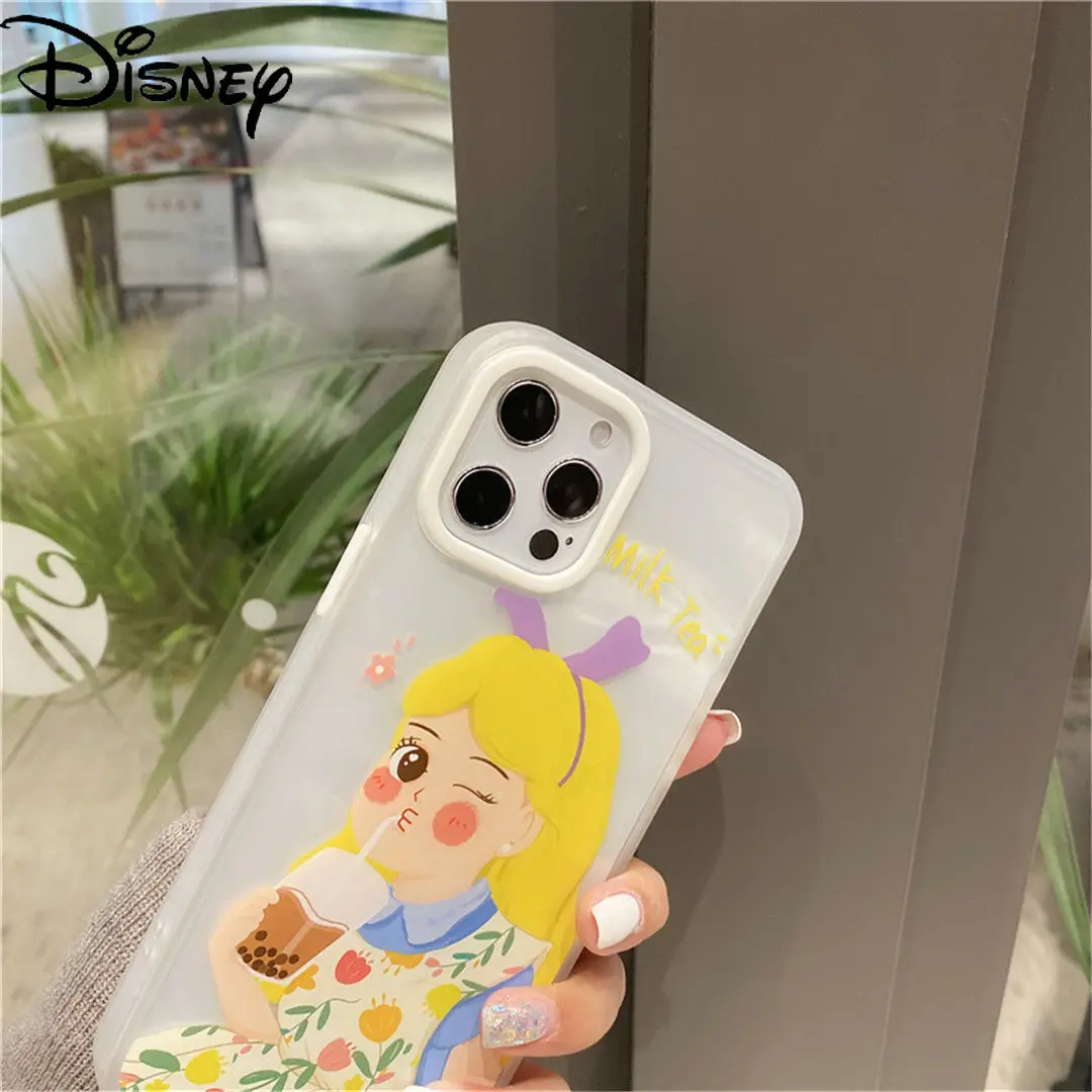 

Disney Princess Alice Blink Cute Lady Phone Case for iPhone 6S/7/8P/SE/X/XR/XS/XSMAX/11Pro/12Promax/12mini Girls Phone Case