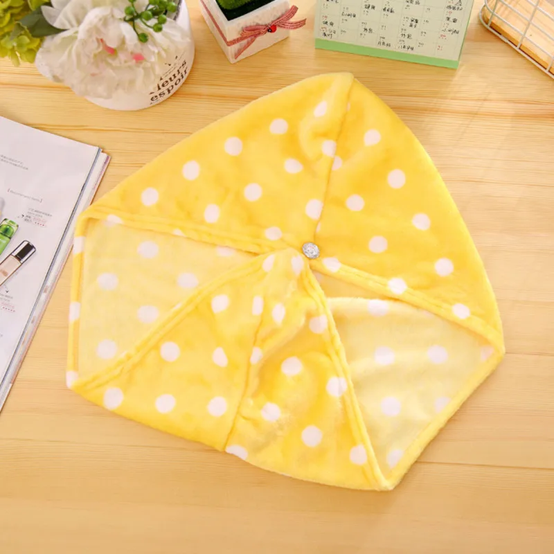 Женское магическое полотенце для сухих волос милое быстросохнущее банное мягкая