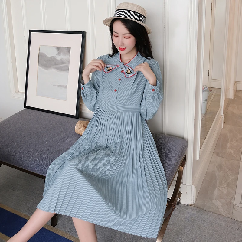 2019 Новое поступление летнее платье для беременных женщин Элегантный большой