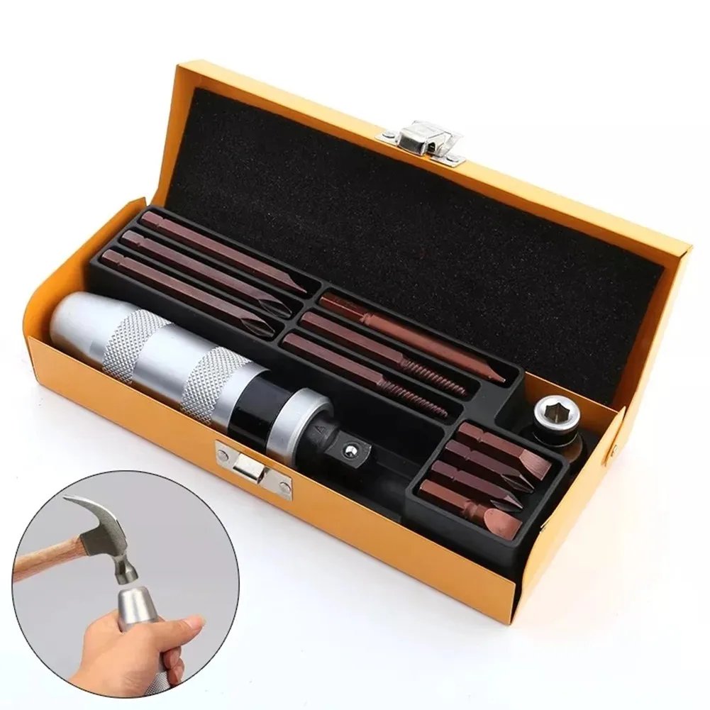 

Screwdriver Bit Screwdriver Set Assembly Bidirectional Heavy Duty Impact