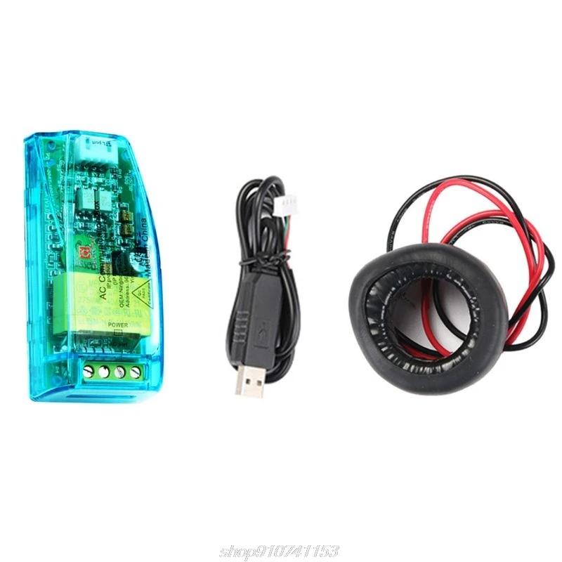 

PZEM-004TTTL AC Communication Voltage and Current Meter Box Single Phase Version Communication Module Electronic J04 21 Dropship