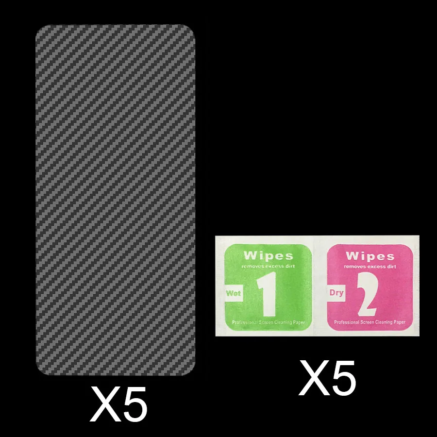 5 шт. задняя пленка для Xiaomi Redmi 7a 6a Note 8 7 6 Pro 3D прозрачная углеволоконная Защитная