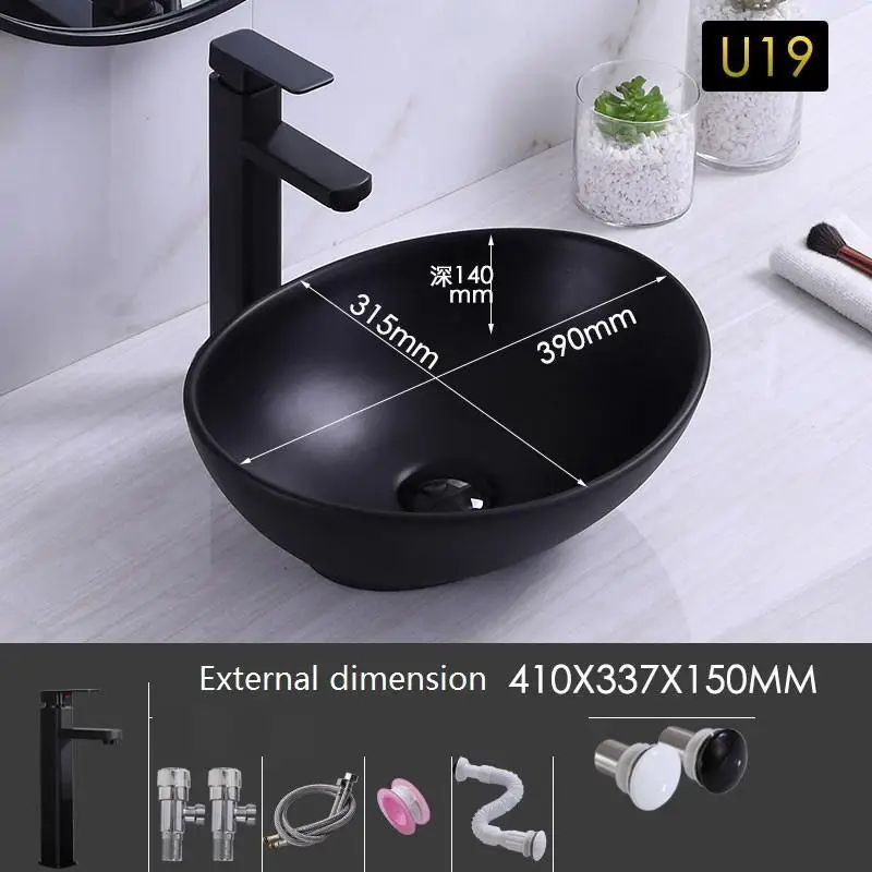 Lavagem Wastafel Mano миска для ванной комнаты Lavabo Pia Cuba Banheiro раковина для ванной комнаты - Цвет: MODEL O