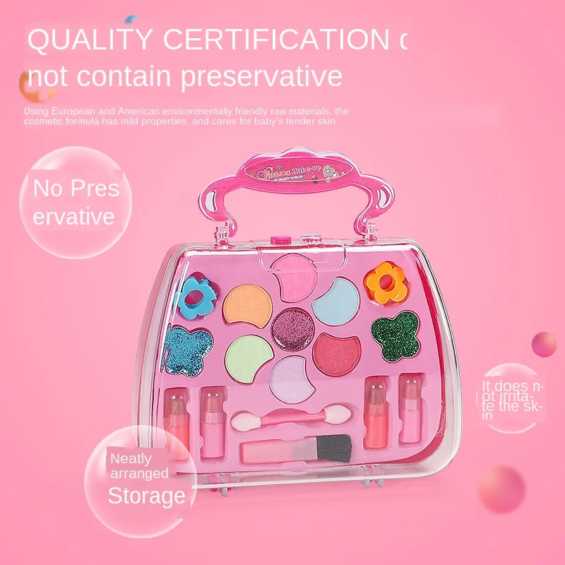 Детская игрушка для макияжа сумочка набор косметических игрушек макияж