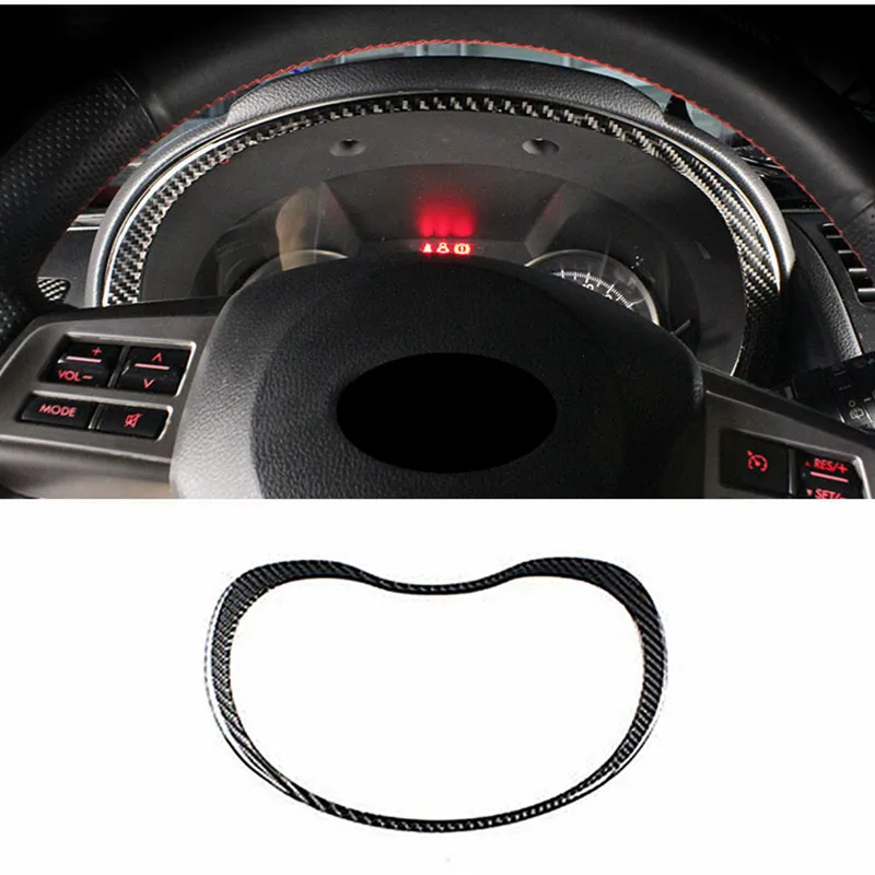 

Декоративная рамка для центральной консоли автомобиля, отделка для Subaru Forester 2013-18, модифицированные наклейки из углеродного волокна для инт...