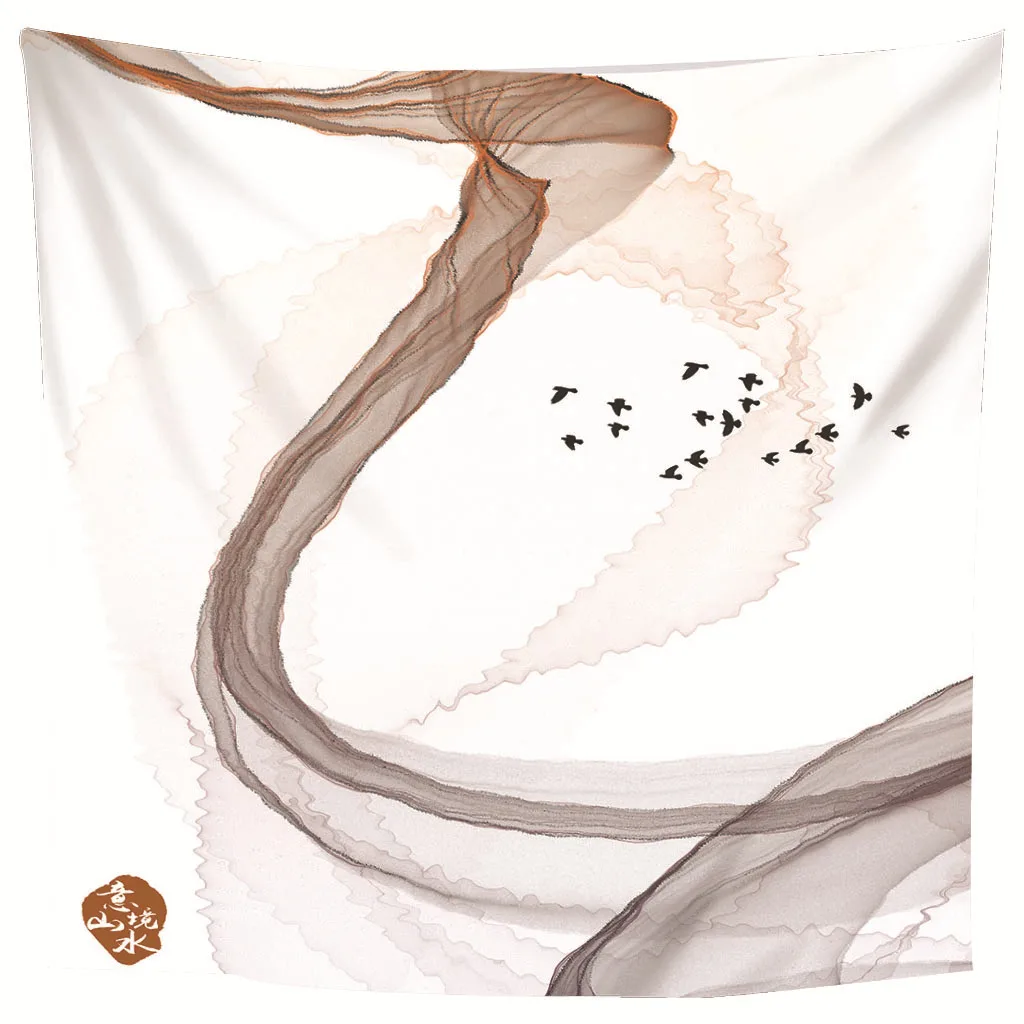 

Абстрактный современный пейзаж, холст, живопись, гобелен, настенный подвесной китайский стиль, абстрактное искусство, живопись, гобелен, ук...