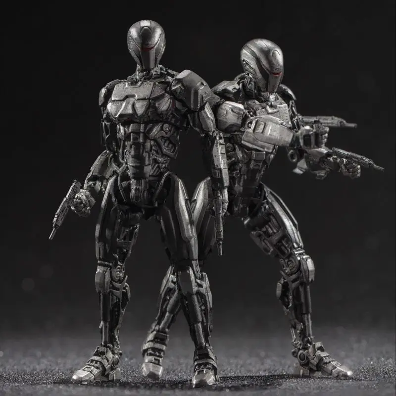 Игрушки HiYa 1:18 LR0088 RoboCop 2014 EM 208 ИИ робот фигурка коллекционная|Игровые фигурки и