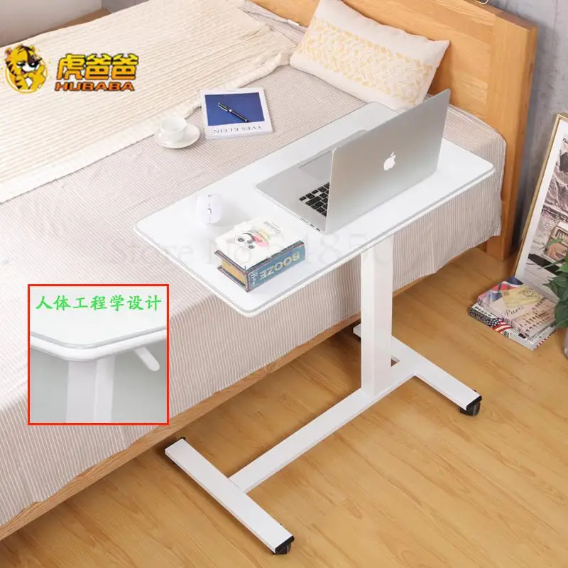 Мобильный стол с колесами прикроватный столик подъемный пневматический