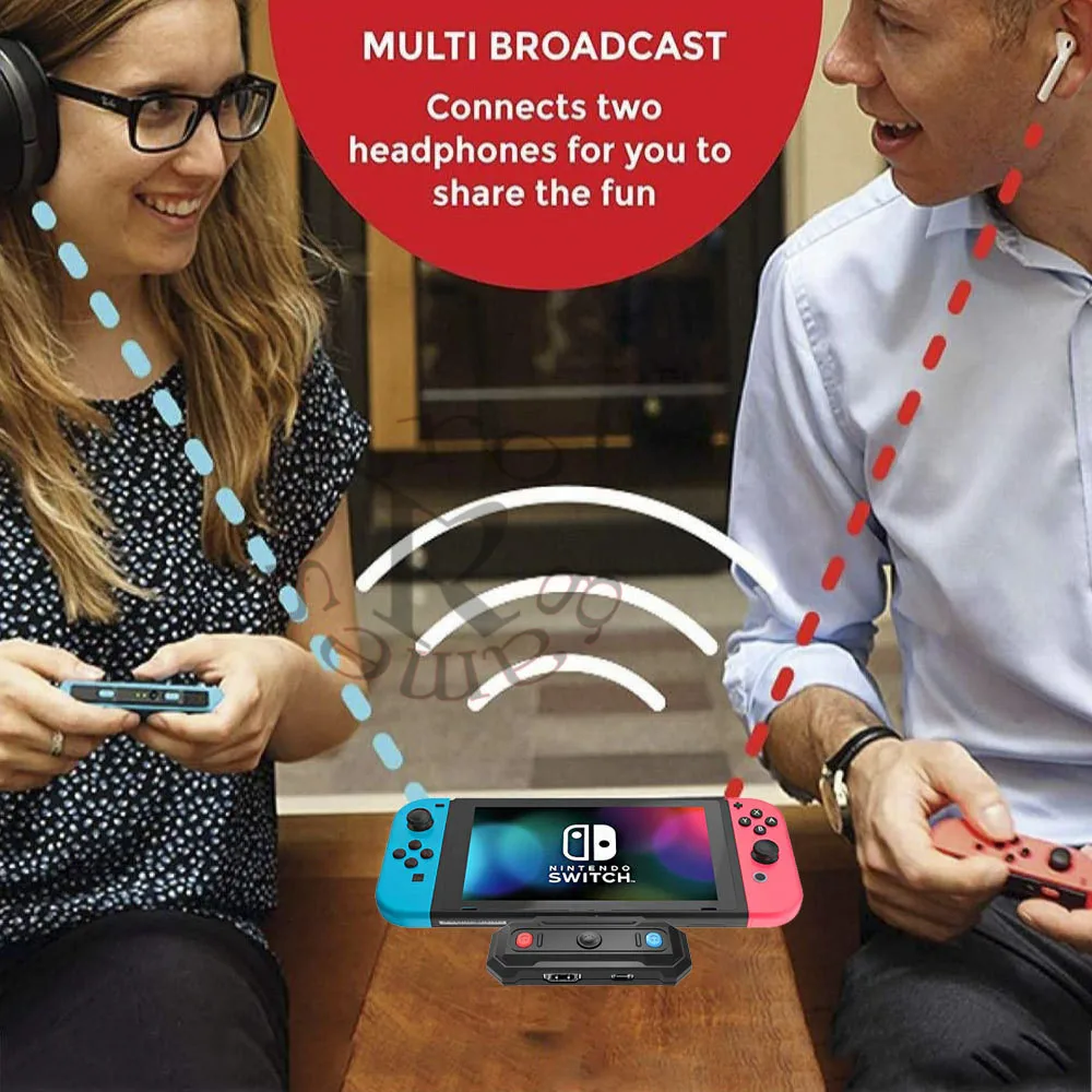 Для N Switch/Lite Bluetooth 5 0 USB Type C аудио конвертер ТВ база поддерживает подключение гарнитуры|Запасные части| |