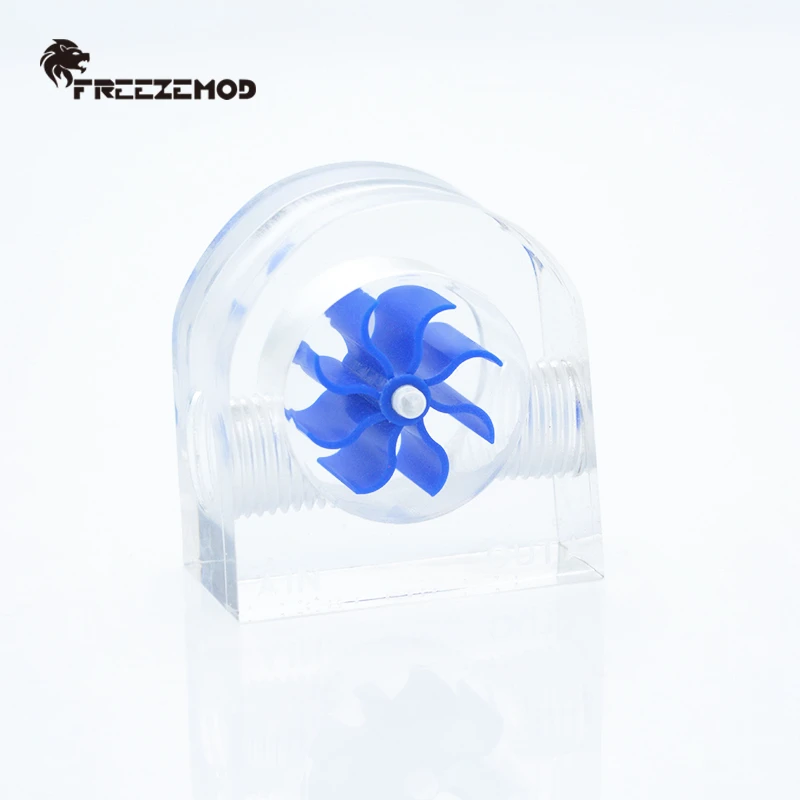 FREEZEMOD LSJ PM2A полукруг компьютер водяного охлаждения жидкостного воды расходомер