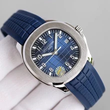 Top Brand Luxury Rubber Band 316L Stainless Steel Sappire Glass Male Mechanical Automatic Movt Lumin