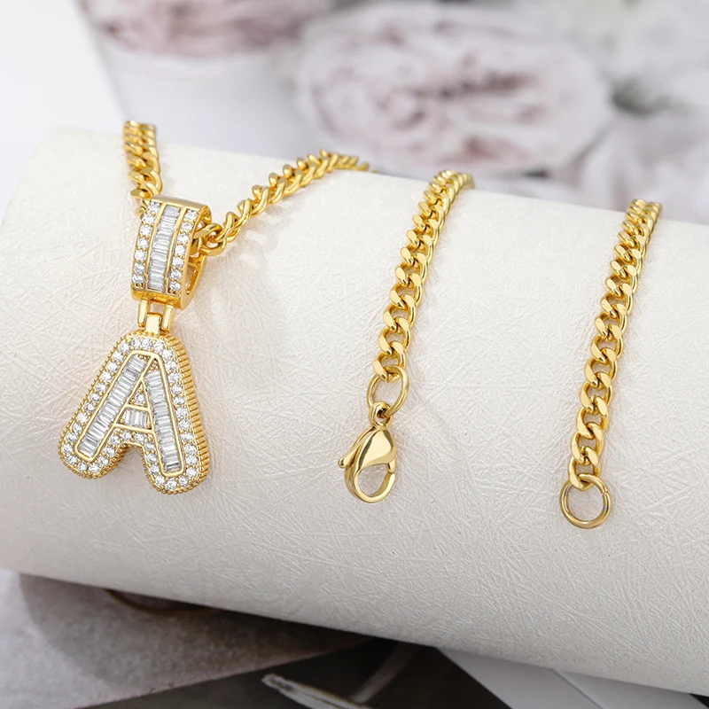 Ожерелье в стиле хип-хоп с кубинской надписью для женщин и мужчин чокер