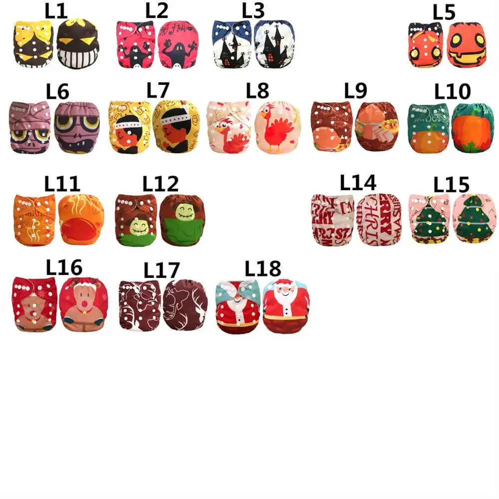 50 шт./партия детские моющиеся подгузники | Мать и ребенок