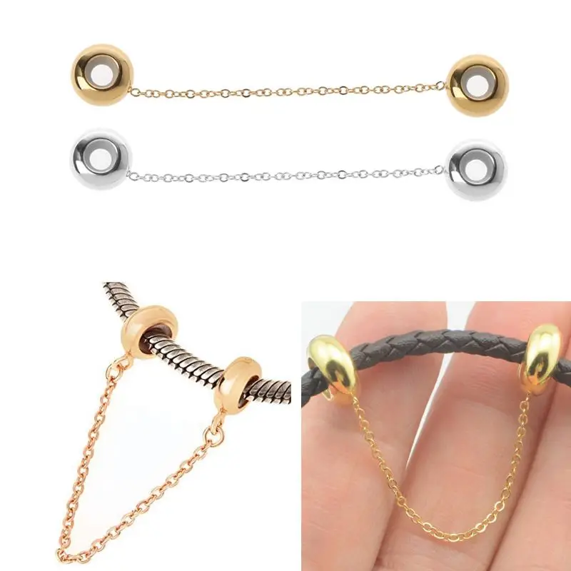 Бусины из нержавеющей стали для браслетов в виде змеи 5 шт. | Украшения и