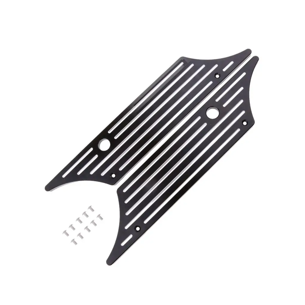 

Черный металлический ЧПУ жесткий чехол с защелкой для Harley FLHX FL 1993-2013