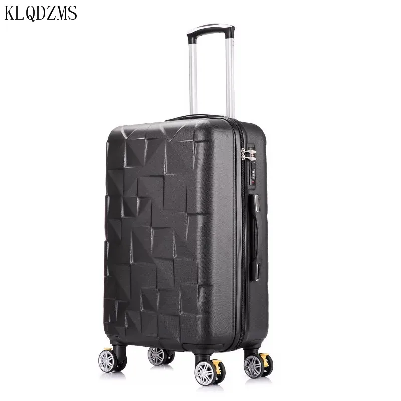 Портативный Чемодан большой емкости KLQDZMS 20 дюймов 24 дюйма с колесиками тележки