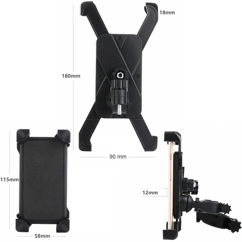 Новый универсальный велосипедный держатель для телефона руль крепление