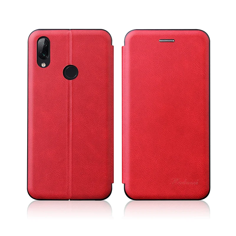 Red Чехол на honor 10 lite светильник чехол s чехлы для huawei honer honor 10 i i10 10 i кожаный флип чехол honor 10i honor 10 lite coque funda - Цвет: Red