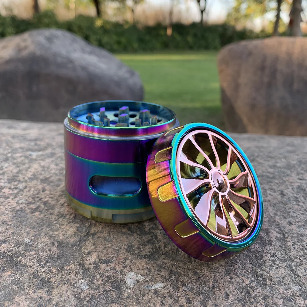 Мельница для табака травы 63 мм 4 шт.|Трубки и аксессуары курения| |