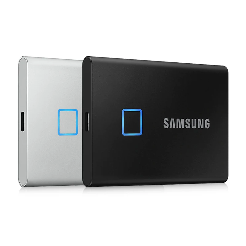 

Портативный SSD-накопитель Samsung T7 с сенсорным интерфейсом, внешний SSD-накопитель с интерфейсом USB 500 Gen2 на ТБ, ГБ, Type-C, для ПК и ноутбуков
