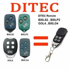 Пульт дистанционного управления SMG Copy DITEC GOL4 BIXLG4 BIXLP2 BIXLS2 для гаражных дверей, 433 МГц