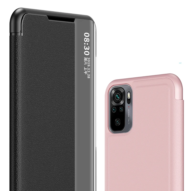 smart case for xiaomi mi 11t poco x3nfc phone case on pocox3 x 3 pro pocophone f3 m3 flip leather window view stand holder cover free global shipping
