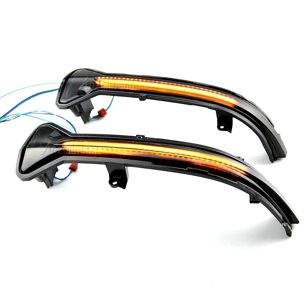 

2pcs Flowing Turn Signal Light LED Side Wing Rearview Mirror Dynamic Indicator Blinker For BMW 5 Series G30 G31 G38 2016-2019
